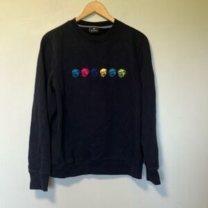 Paul Smith Navy Monkey Pattern Sweat-shirt